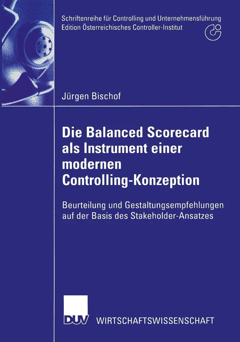 Cover: 9783824476145 | Die Balanced Scorecard als Instrument einer modernen...