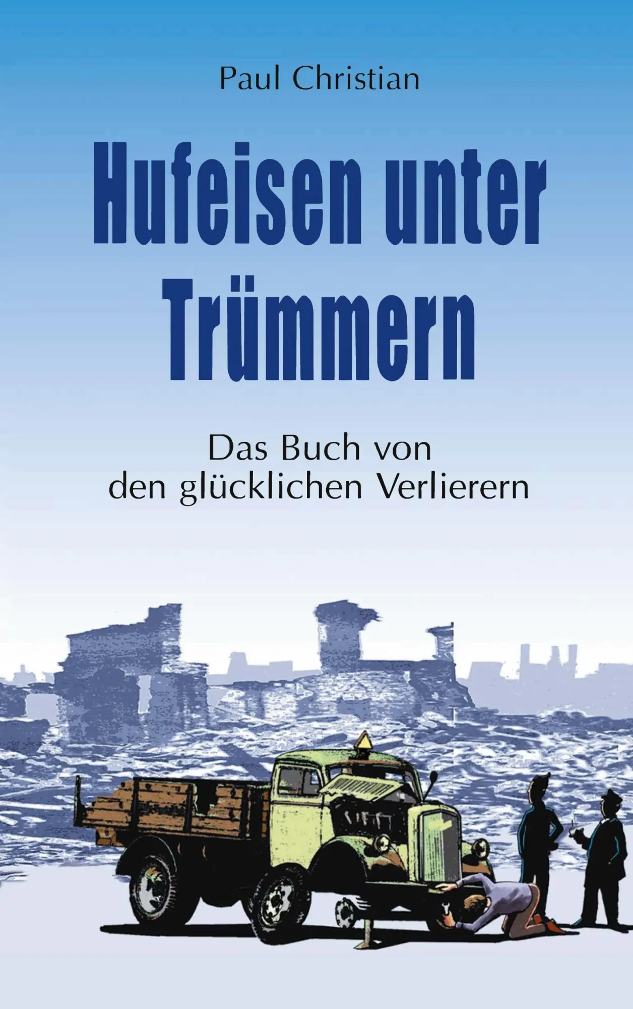 Hufeisen unter Trümmern