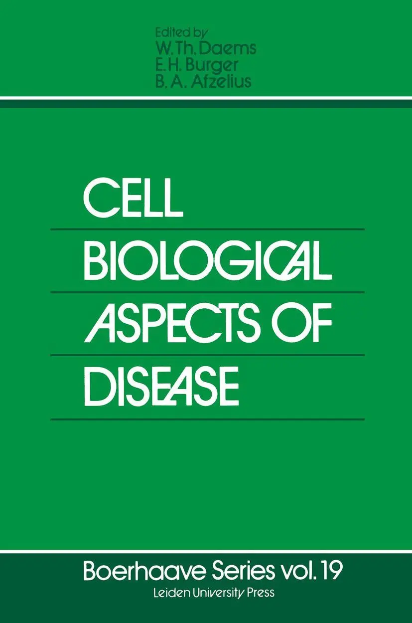Cover: 9789400986145 | Cell Biological Aspects of Disease | The plasma membrane and lysosomes