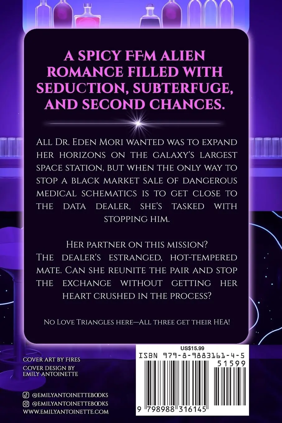 Rückseite: 9798988316145 | Space for More | Emily Antoinette | Taschenbuch | Englisch | 2024