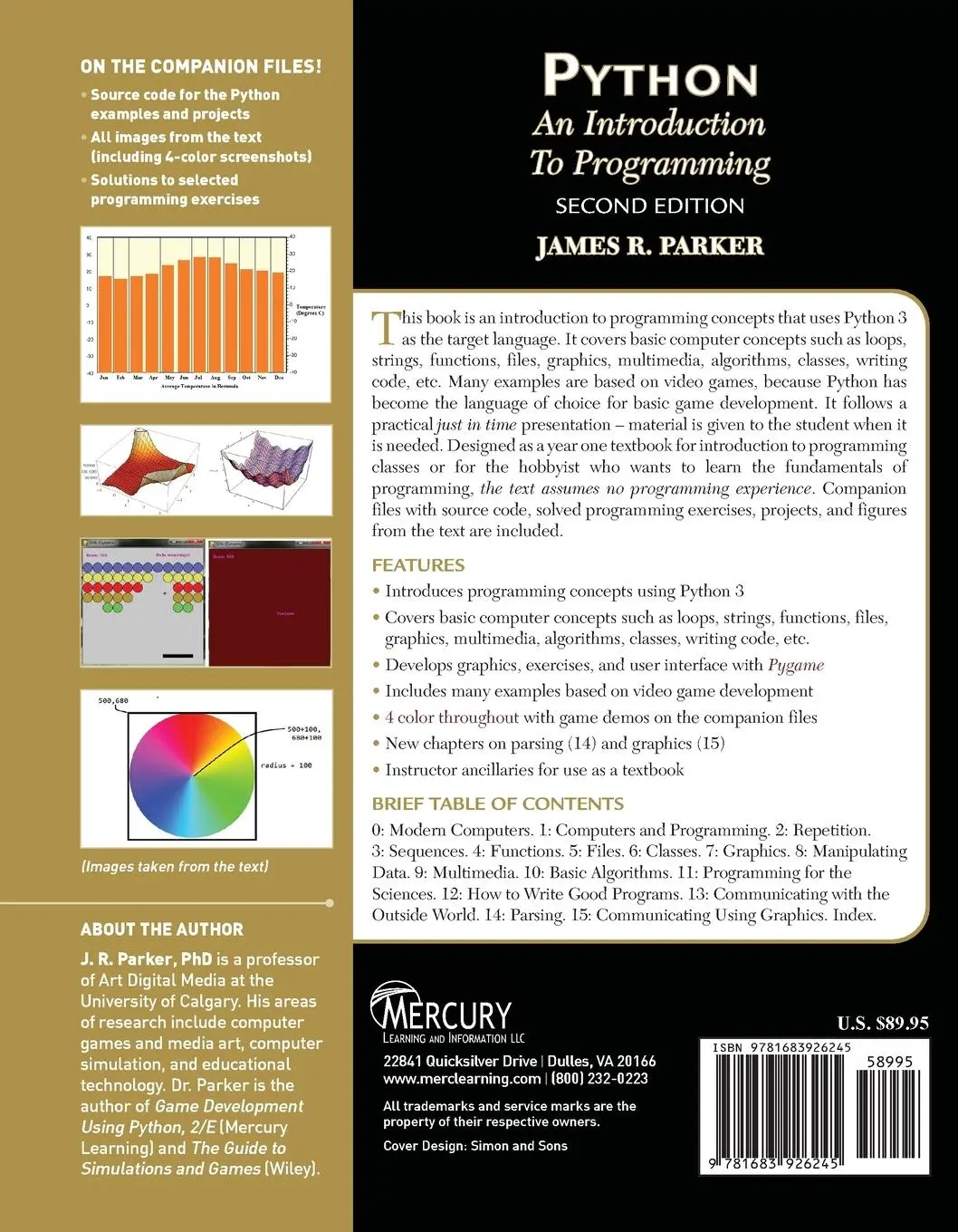 Rückseite: 9781683926245 | Python. An Introduction to Programming | James R. Parker | Taschenbuch