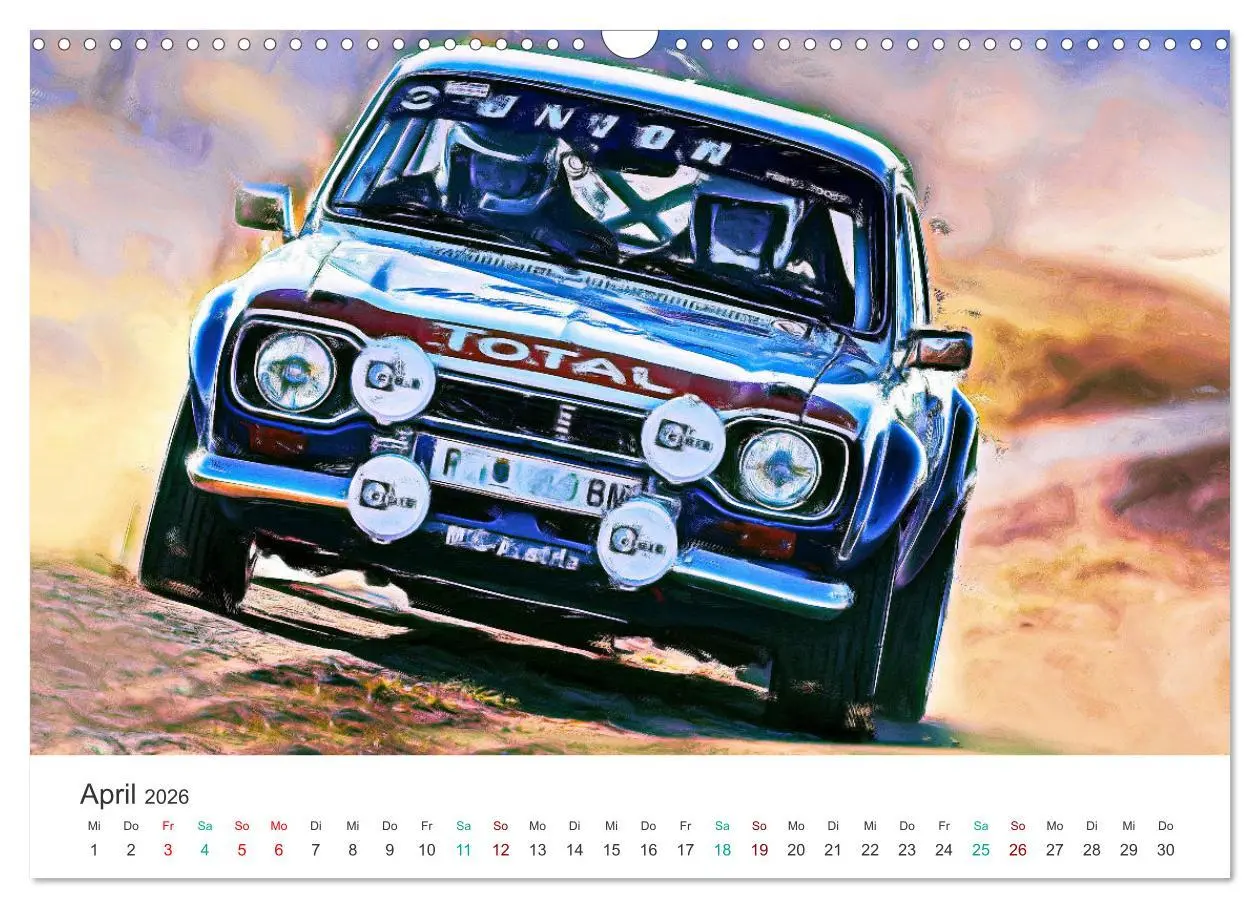 Bild: 9783457246245 | Kultautos - Capri und Escort (Wandkalender 2026 DIN A3 quer),...