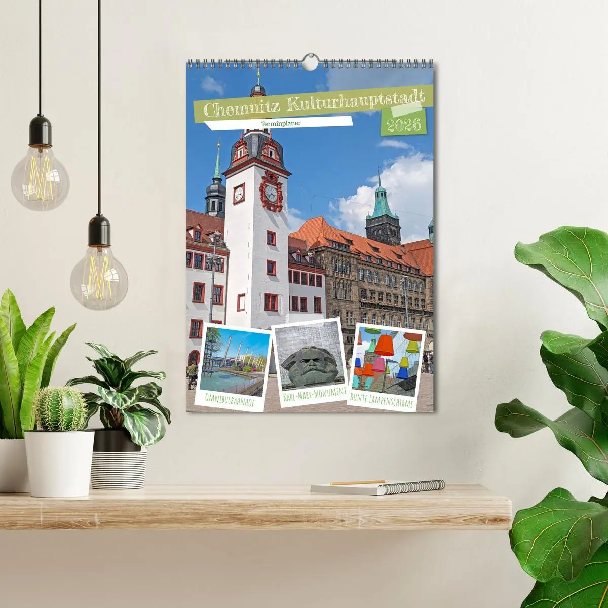 Bild: 9783516266245 | Chemnitz Kulturhauptstadt Terminplaner (Wandkalender 2026 DIN A3...