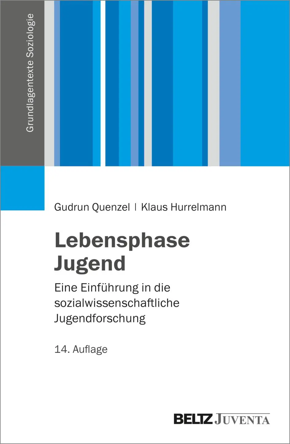 Cover: 9783779926245 | Lebensphase Jugend | Klaus Hurrelmann (u. a.) | Taschenbuch | 270 S.