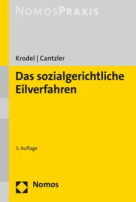 Cover: 9783848776245 | Das sozialgerichtliche Eilverfahren | Thomas Krodel (u. a.) | Buch