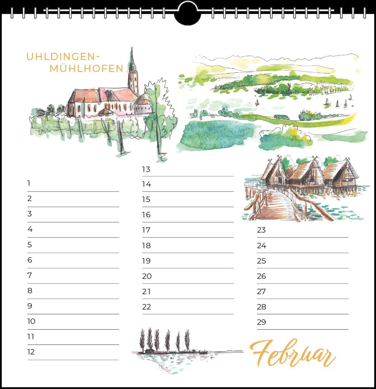Bild: 9783861926245 | See La Vie | immerwährender Geburtstags- und Tischkalender | Heidegger