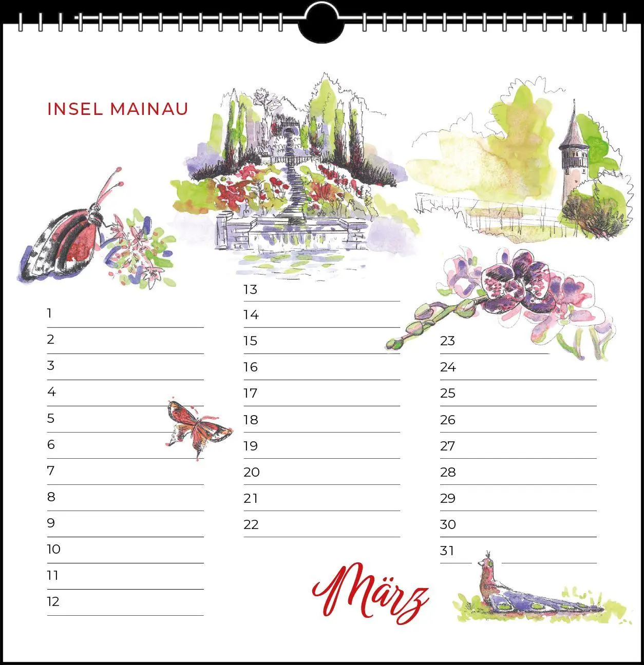 Bild: 9783861926245 | See La Vie | immerwährender Geburtstags- und Tischkalender | Heidegger