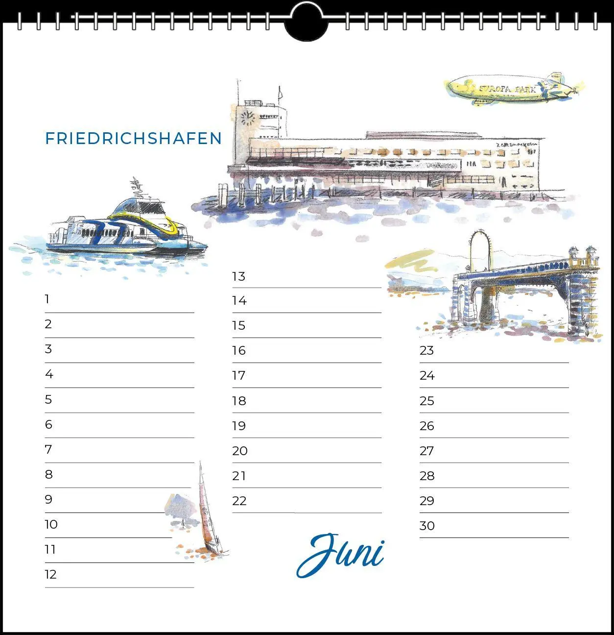 Bild: 9783861926245 | See La Vie | immerwährender Geburtstags- und Tischkalender | Heidegger