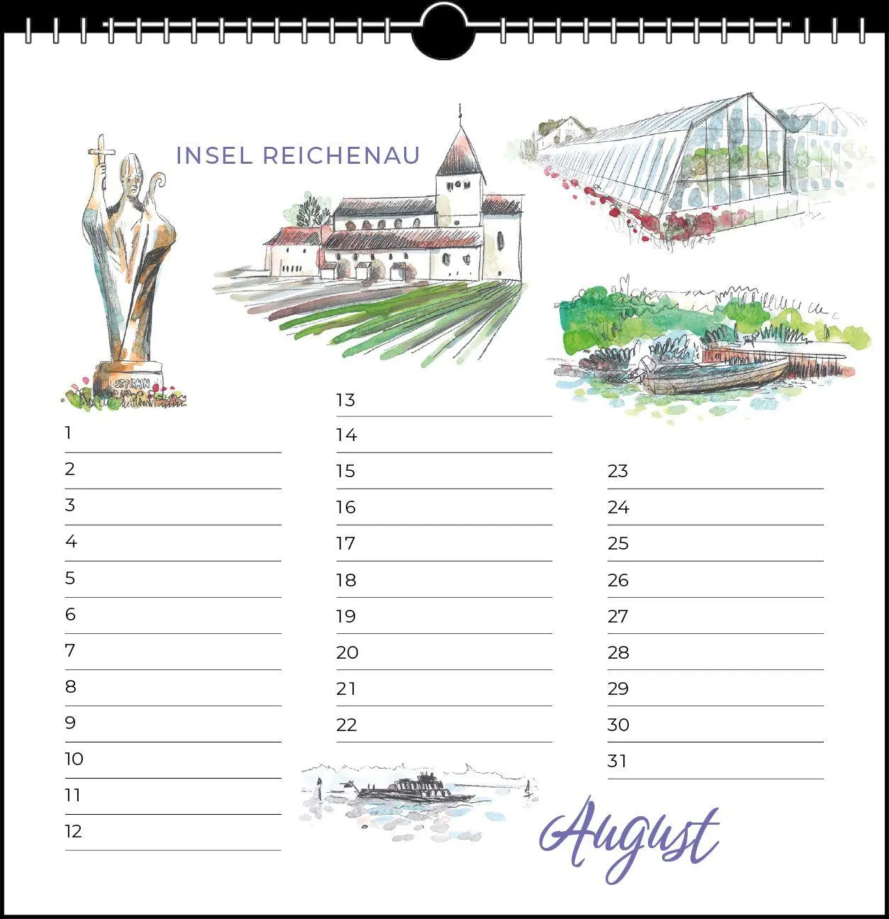Bild: 9783861926245 | See La Vie | immerwährender Geburtstags- und Tischkalender | Heidegger