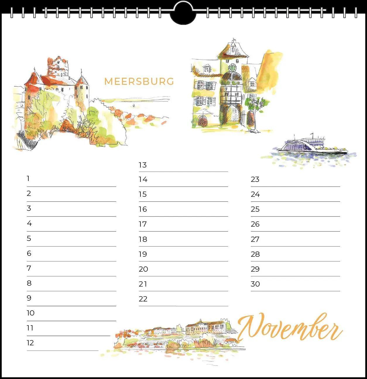 Bild: 9783861926245 | See La Vie | immerwährender Geburtstags- und Tischkalender | Heidegger