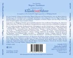 Bild: 9783936196245 | Der Klassik(ver)führer, Sonderband Wagner: Tannhäuser | Sven Friedrich