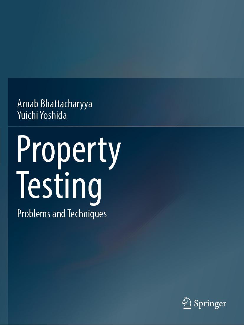 Cover: 9789811686245 | Property Testing | Problems and Techniques | Yuichi Yoshida (u. a.)
