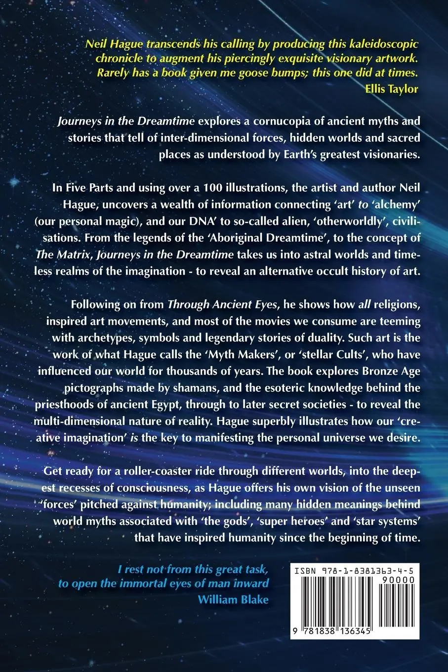 Rückseite: 9781838136345 | Journeys in the Dreamtime | Neil Hague | Taschenbuch | Englisch | 2022