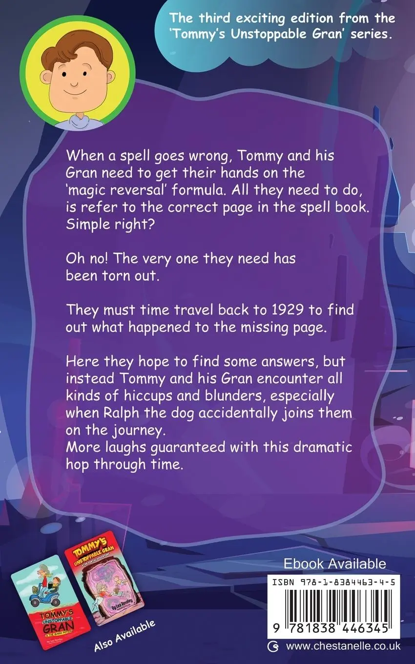 Rückseite: 9781838446345 | Tommy's Unstoppable Gran &amp; The Time Travel Mission | Lea Reveley