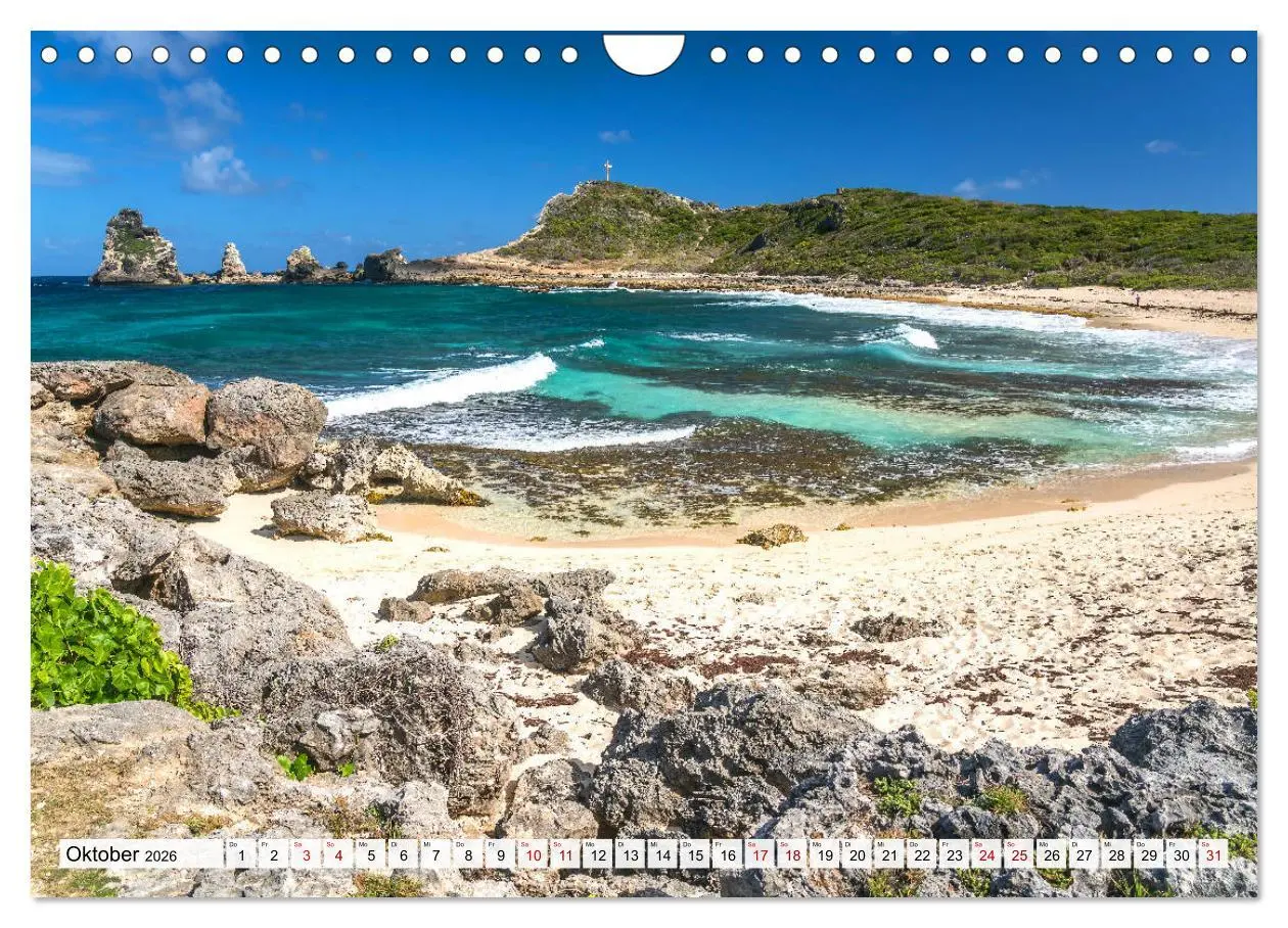 Bild: 9783457786345 | Karibik - Guadeloupe (Wandkalender 2026 DIN A4 quer), CALVENDO...