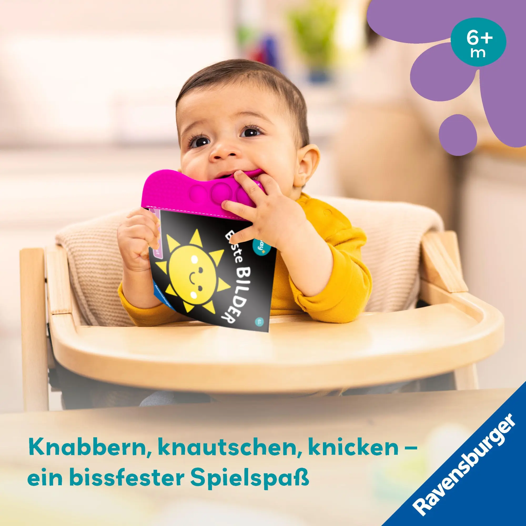 Bild: 9783473456345 | Play+ flip&amp;pop Erste Bilder - ab 6 Monate | Mein allererstes Beißbuch