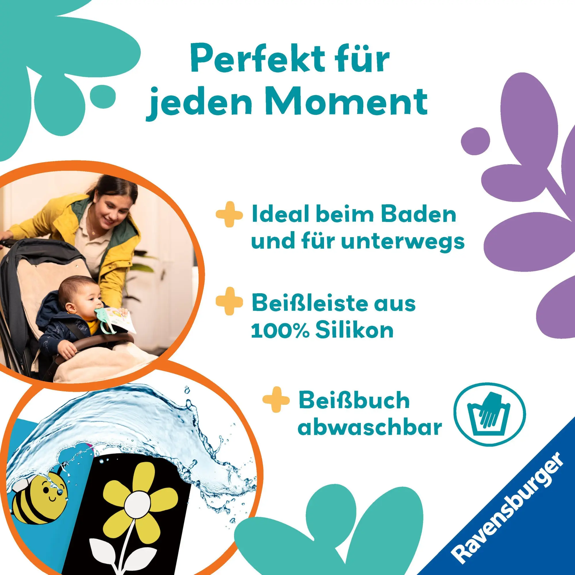 Bild: 9783473456345 | Play+ flip&amp;pop Erste Bilder - ab 6 Monate | Mein allererstes Beißbuch