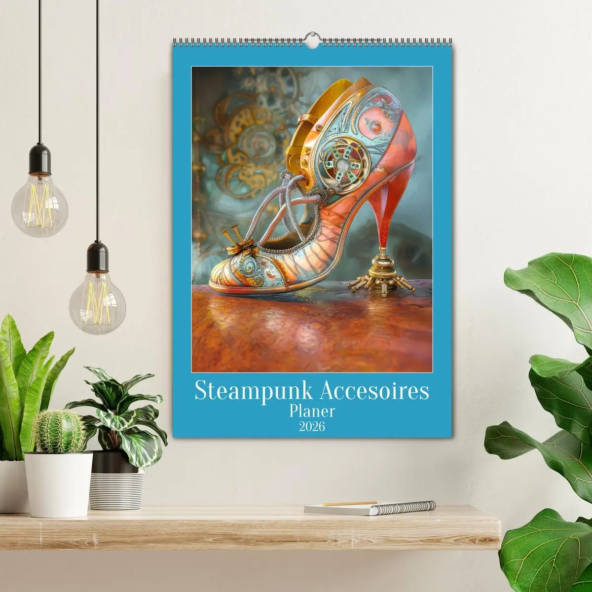 Bild: 9783516256345 | Steampunk Accesoires - Planer (Wandkalender 2026 DIN A2 hoch),...