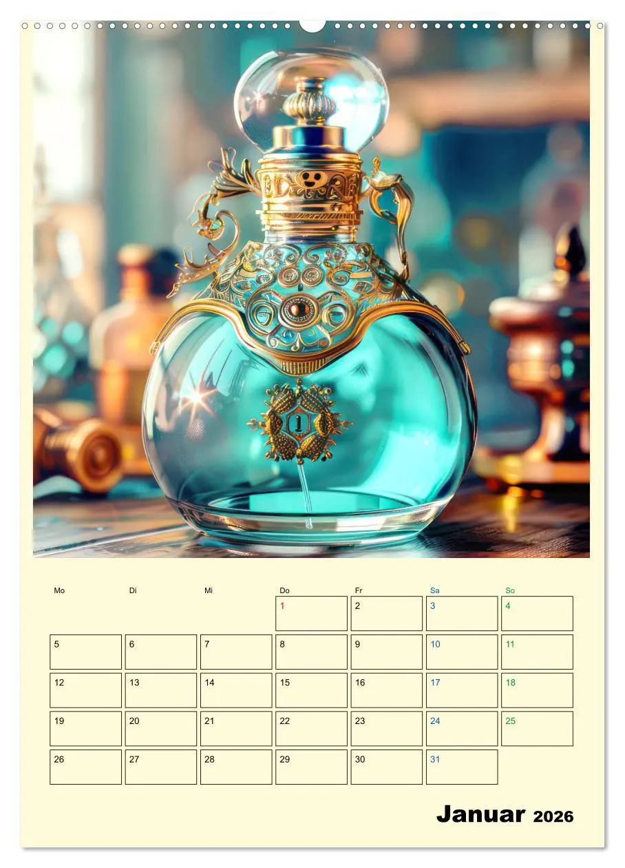 Bild: 9783516256345 | Steampunk Accesoires - Planer (Wandkalender 2026 DIN A2 hoch),...