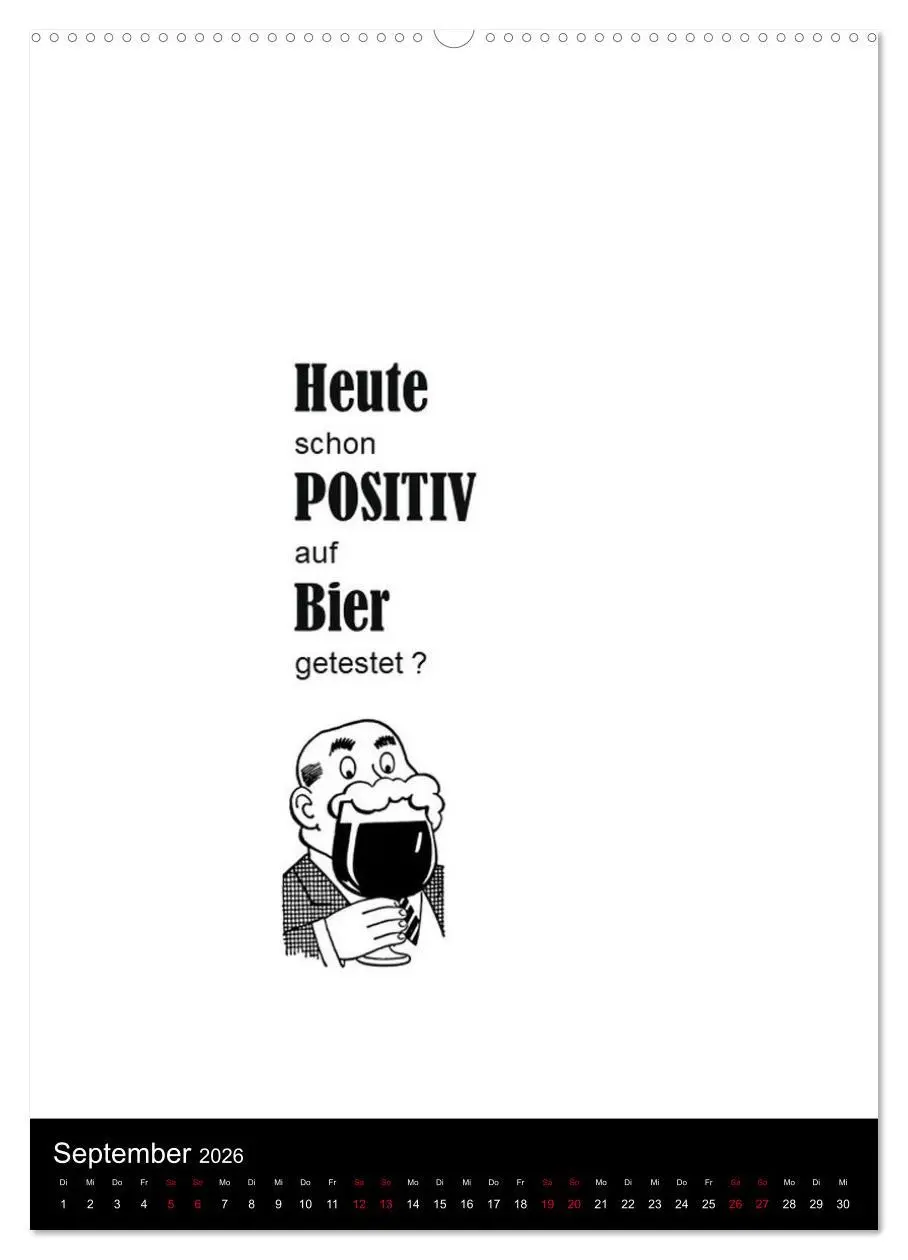 Bild: 9783516326345 | SPRUCH-Beutel voller Sprüche rund ums TRINKEN (Wandkalender 2026...