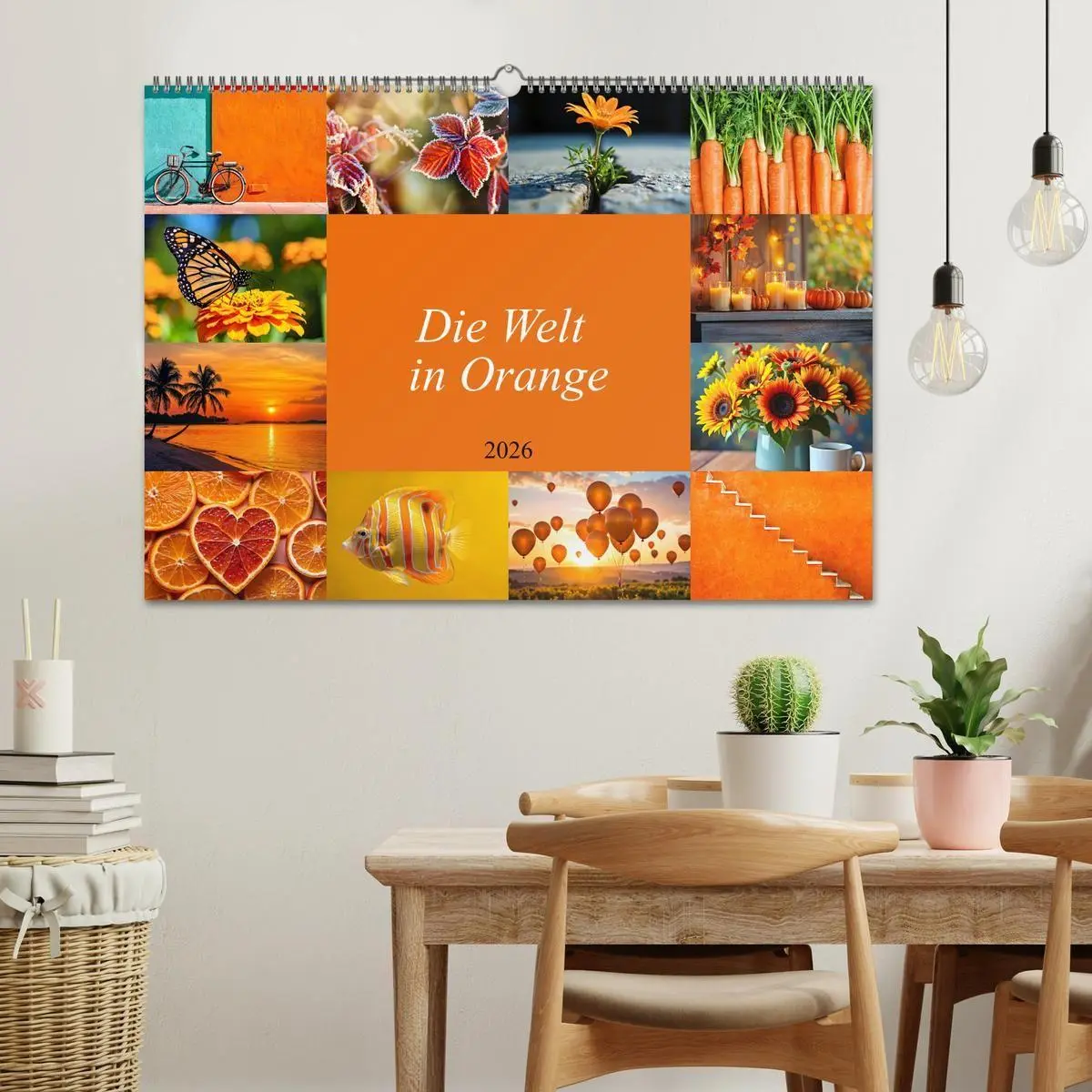 Bild: 9783516706345 | Die Welt in Orange (Wandkalender 2026 DIN A2 quer), CALVENDO...