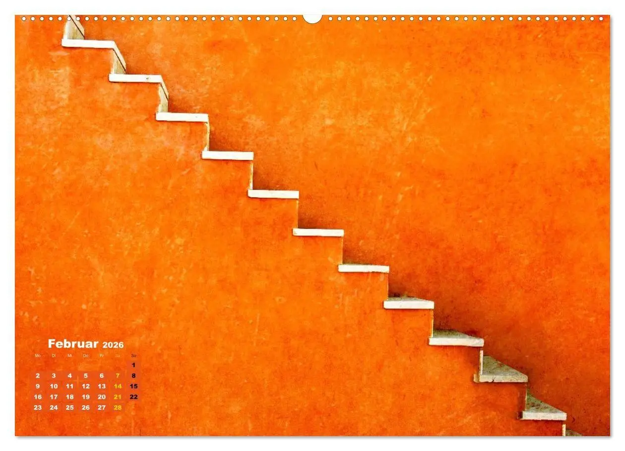 Bild: 9783516706345 | Die Welt in Orange (Wandkalender 2026 DIN A2 quer), CALVENDO...