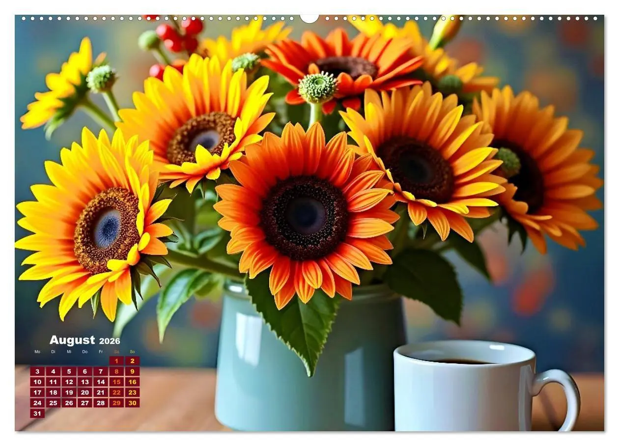 Bild: 9783516706345 | Die Welt in Orange (Wandkalender 2026 DIN A2 quer), CALVENDO...