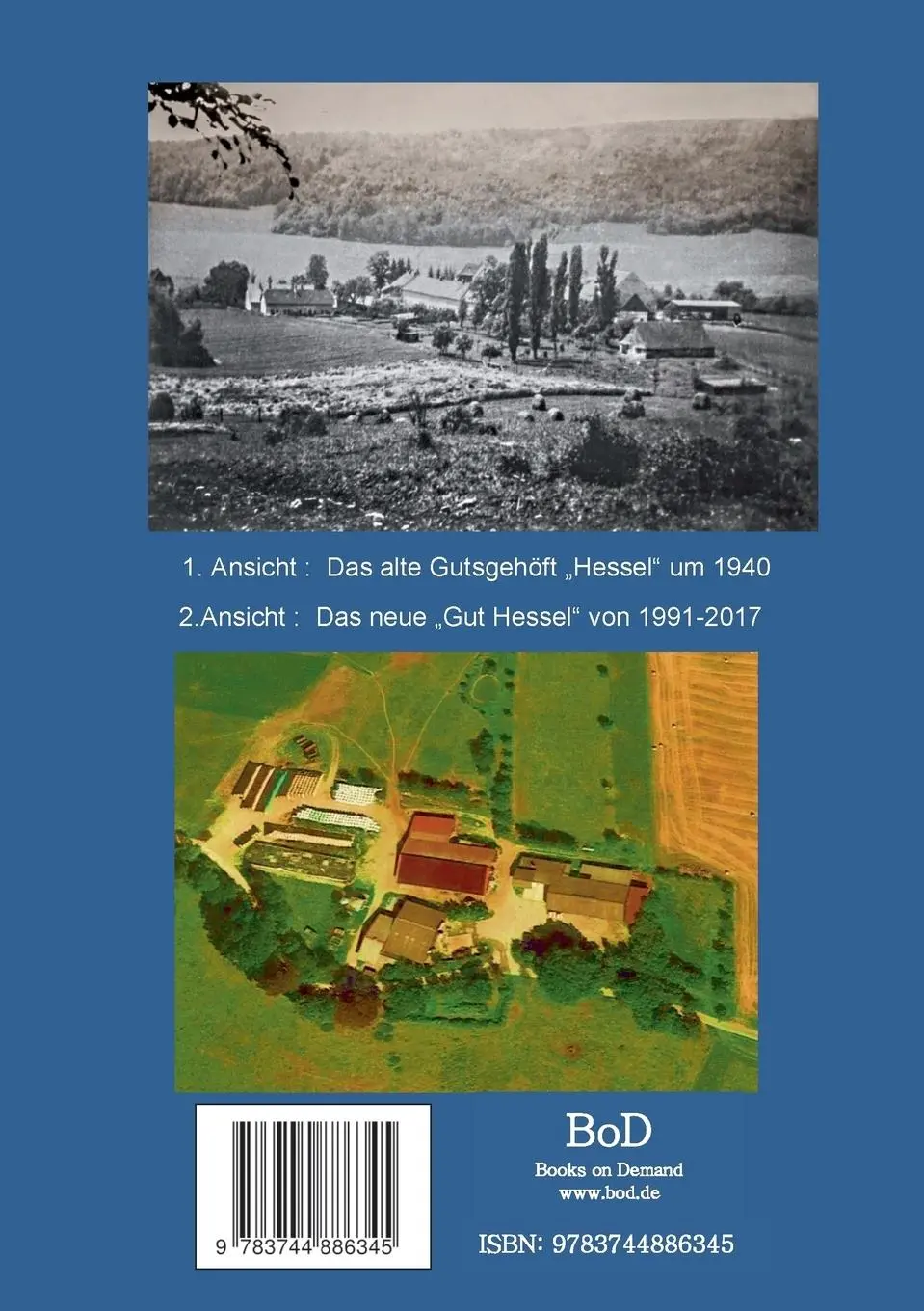 Rückseite: 9783744886345 | Was damals auf Gut Hessel gelebt hat | Pilsach (u. a.) | Taschenbuch