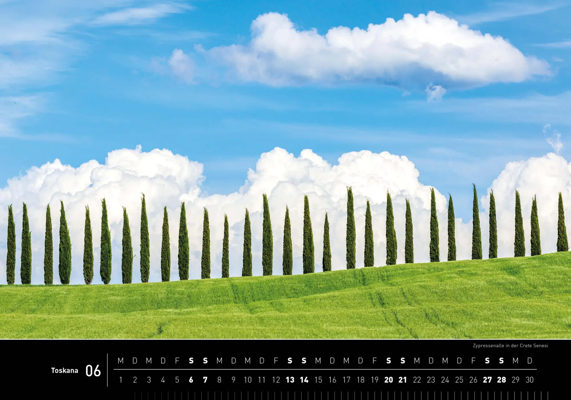 Bild: 9783968556345 | Toskana Premiumkalender 2026 | Robert Haasmann | Kalender | 14 S.