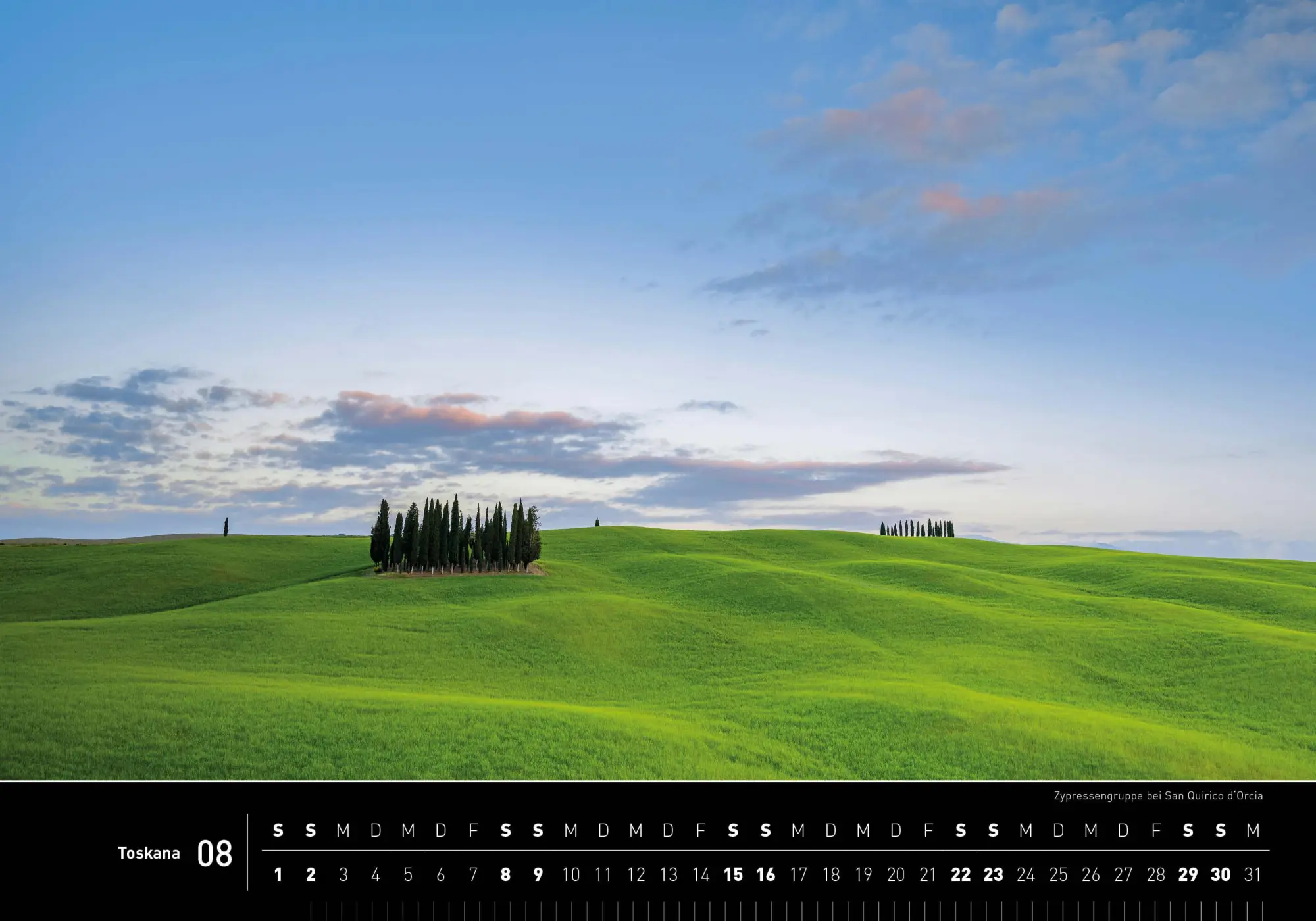 Bild: 9783968556345 | Toskana Premiumkalender 2026 | Robert Haasmann | Kalender | 14 S.