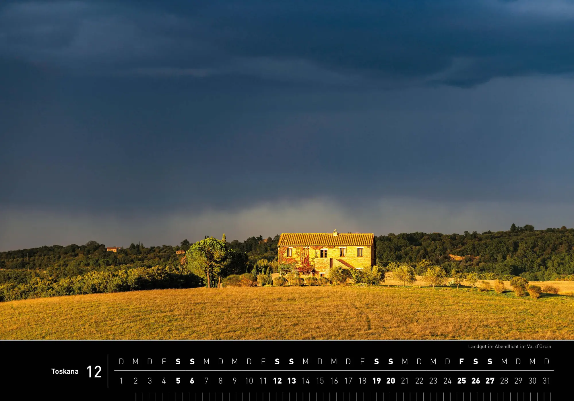 Bild: 9783968556345 | Toskana Premiumkalender 2026 | Robert Haasmann | Kalender | 14 S.