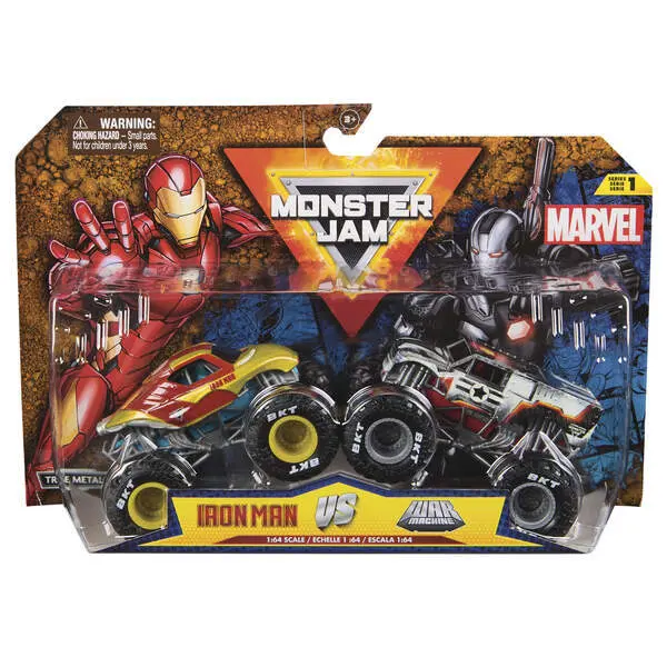 Bild: 681147026445 | MNJ Monster Jam 2-Pack 1:64 Marvel Fix2 | In Karton | 26445 | Deutsch