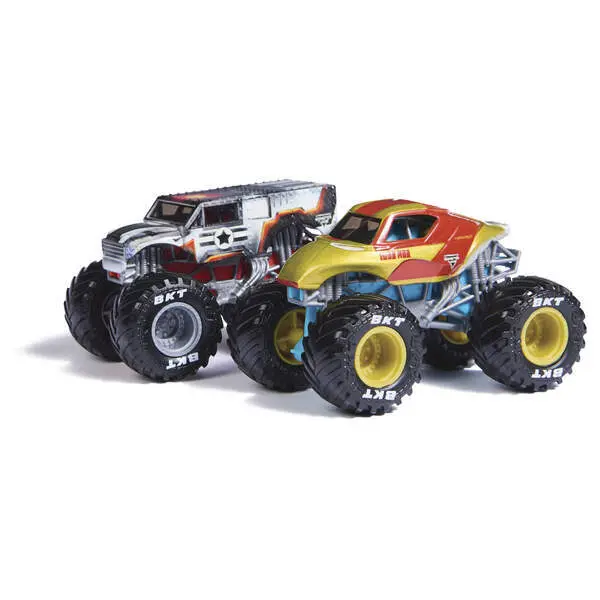 Bild: 681147026445 | MNJ Monster Jam 2-Pack 1:64 Marvel Fix2 | In Karton | 26445 | Deutsch