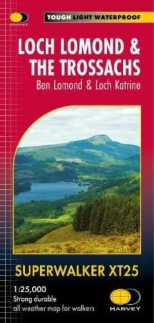 Cover: 9781851376445 | Loch Lomond &amp; The Trossachs XT25 | Ben Lomond &amp; Loch Katrine | 2021