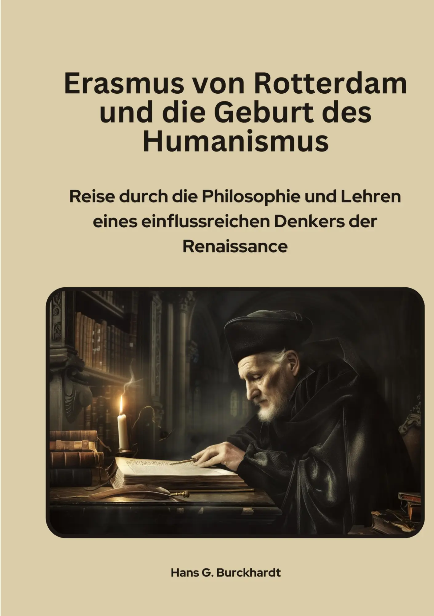 Cover: 9783384416445 | Erasmus von Rotterdam und die Geburt des Humanismus | Burckhardt