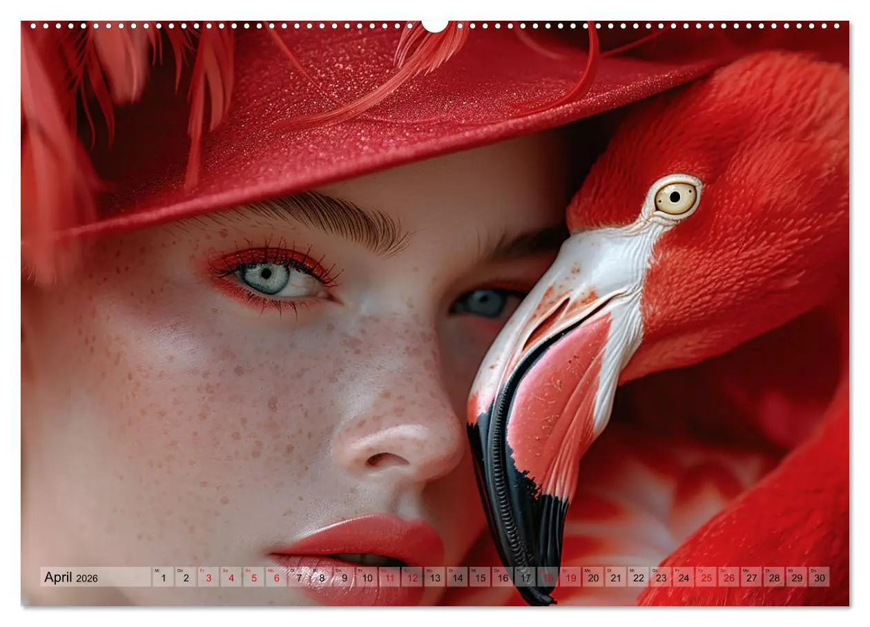 Bild: 9783457396445 | Farbenfrohe Schönheiten (Wandkalender 2026 DIN A2 quer), CALVENDO...