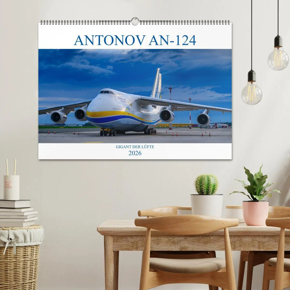 Bild: 9783457606445 | ANTONOV 124 (Wandkalender 2026 DIN A2 quer), CALVENDO Monatskalender