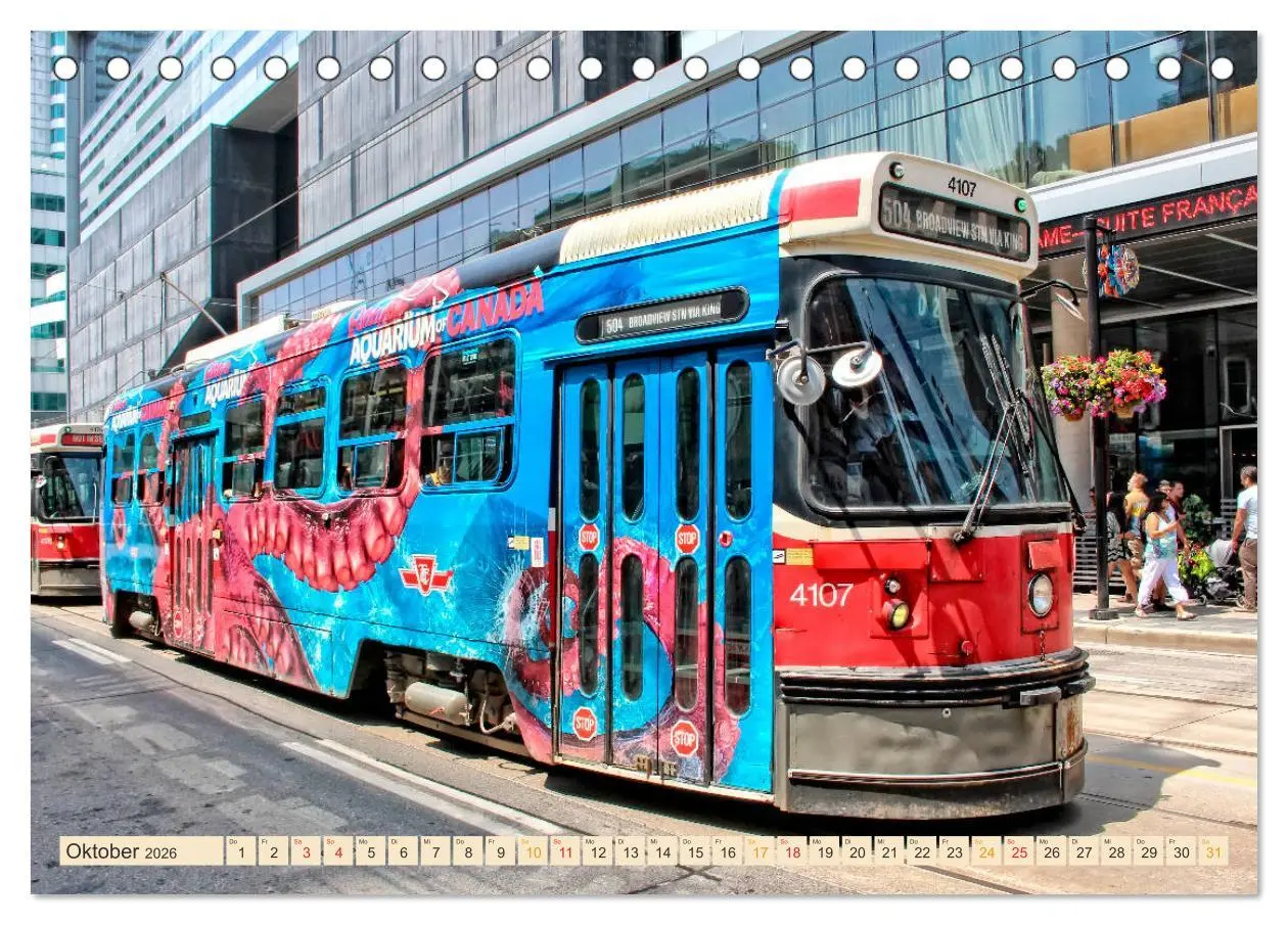 Bild: 9783457846445 | Ich fahre gern Straßenbahn (Tischkalender 2026 DIN A5 quer),...