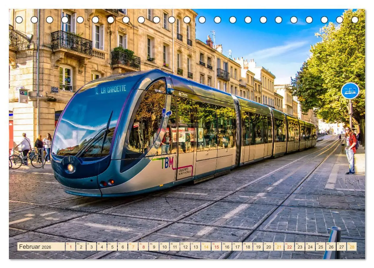 Bild: 9783457846445 | Ich fahre gern Straßenbahn (Tischkalender 2026 DIN A5 quer),...