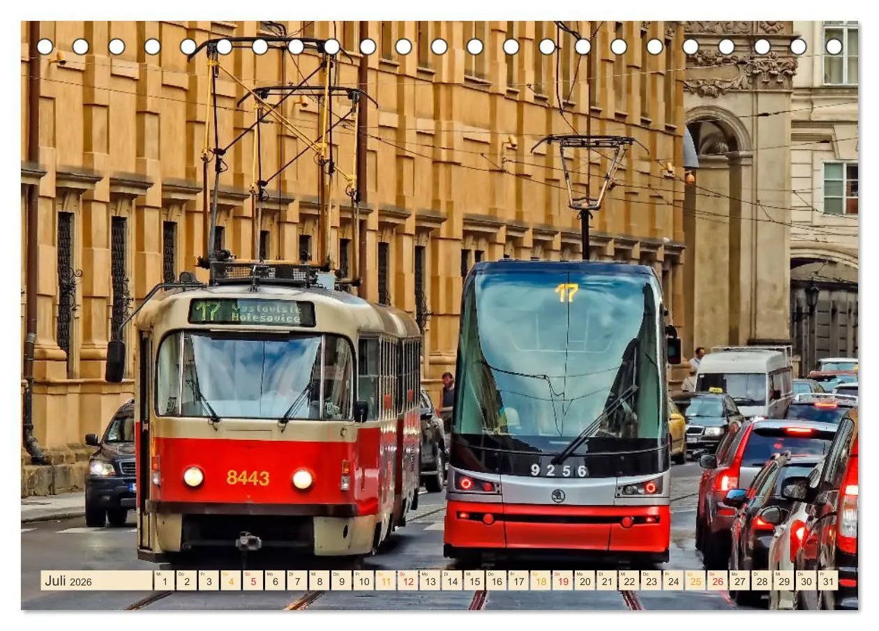 Bild: 9783457846445 | Ich fahre gern Straßenbahn (Tischkalender 2026 DIN A5 quer),...