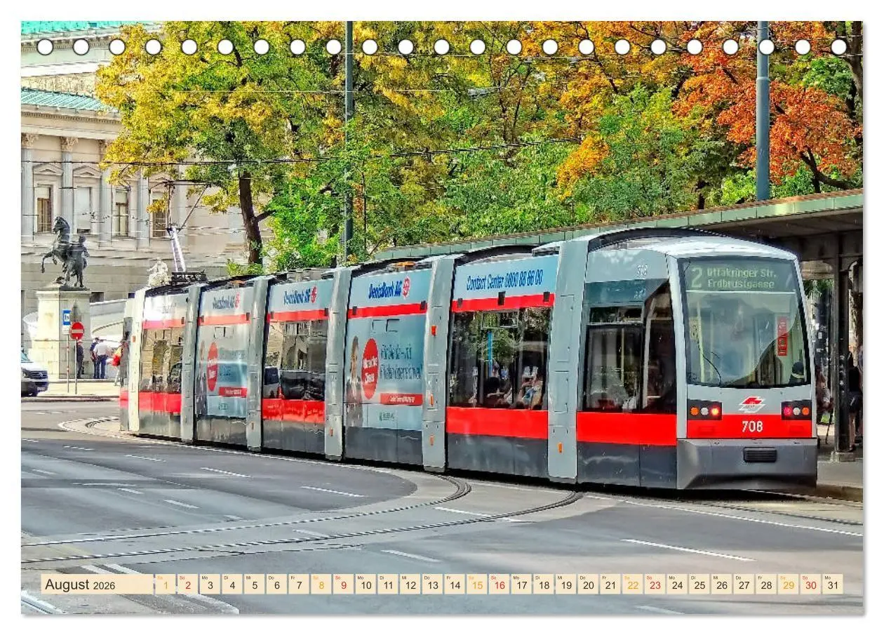 Bild: 9783457846445 | Ich fahre gern Straßenbahn (Tischkalender 2026 DIN A5 quer),...