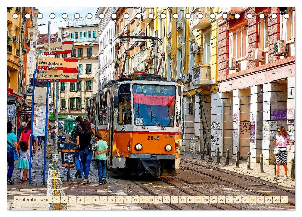 Bild: 9783457846445 | Ich fahre gern Straßenbahn (Tischkalender 2026 DIN A5 quer),...