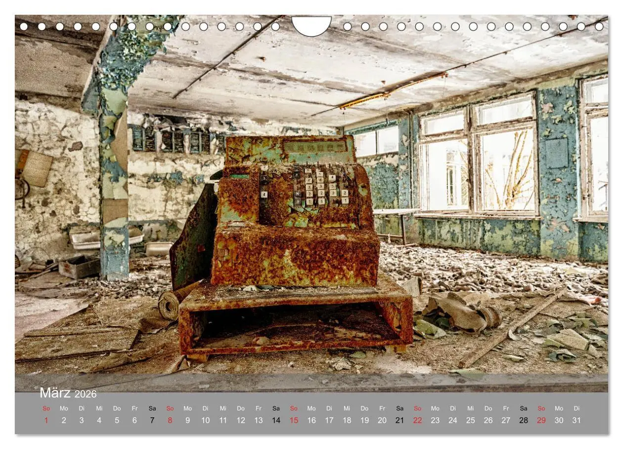 Bild: 9783457916445 | Tschernobyl - In der Sperrzone (Wandkalender 2026 DIN A4 quer),...