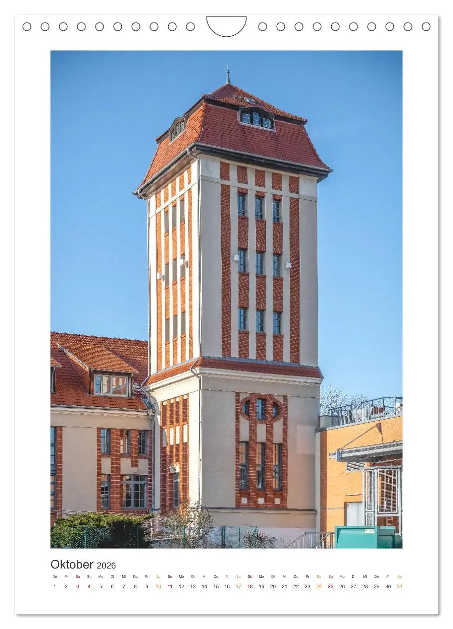 Bild: 9783516316445 | Alte Wassertürme (Wandkalender 2026 DIN A4 hoch), CALVENDO...