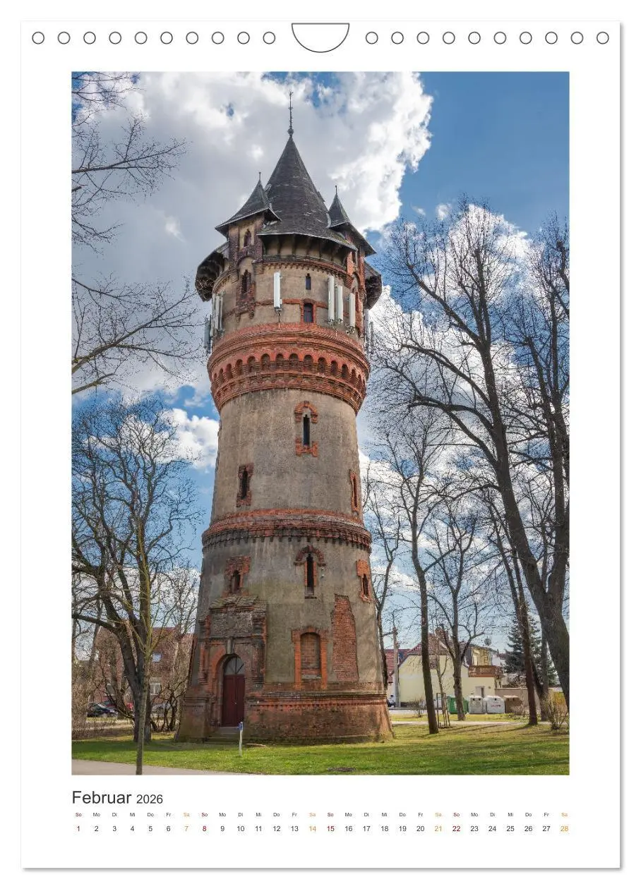 Bild: 9783516316445 | Alte Wassertürme (Wandkalender 2026 DIN A4 hoch), CALVENDO...