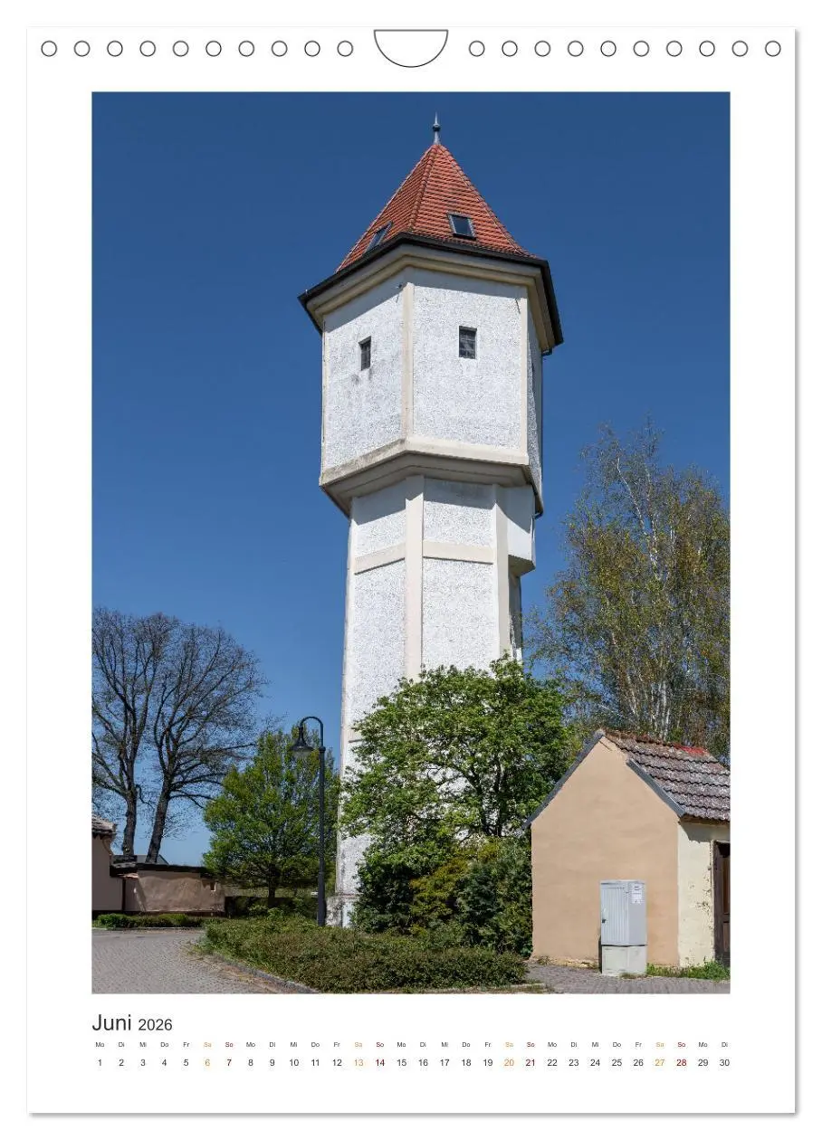 Bild: 9783516316445 | Alte Wassertürme (Wandkalender 2026 DIN A4 hoch), CALVENDO...