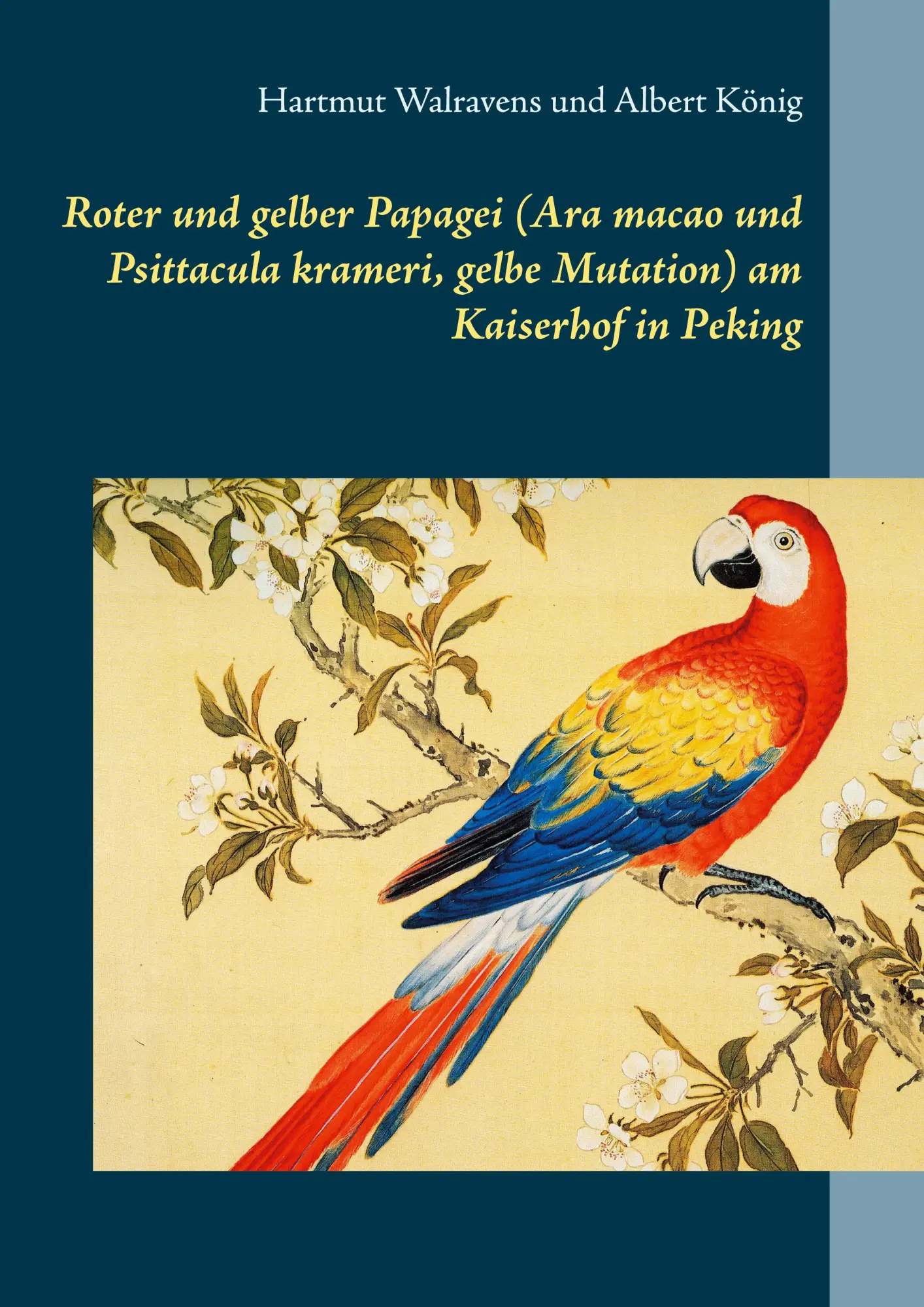 Cover: 9783752626445 | Roter und gelber Papagei (Ara macao und Psittacula krameri, gelbe...