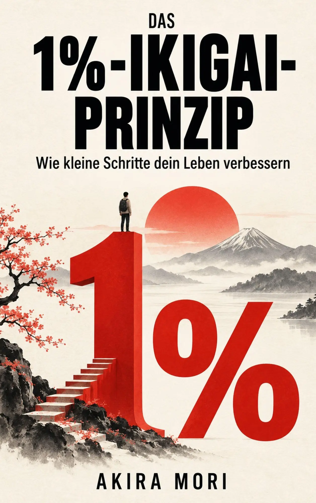 Cover: 9783982546445 | Das 1%-Ikigai-Prinzip | Wie kleine Schritte dein Leben verbessern