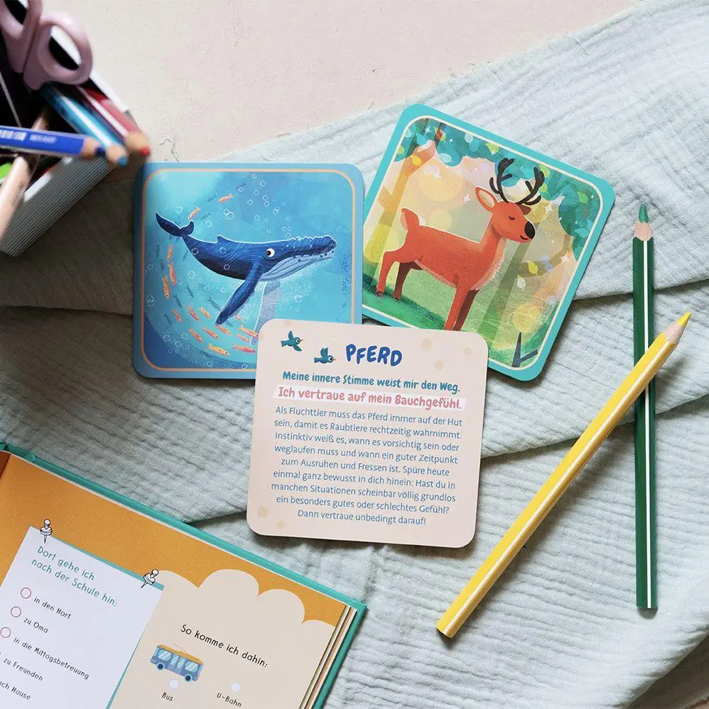 Bild: 4260308346545 | Meine Mutmach-Tiere | Pattloch Verlag | Box | Kartensets für Kinder