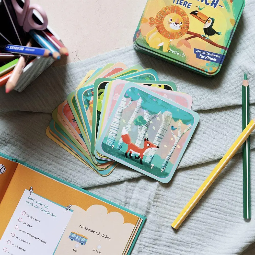 Bild: 4260308346545 | Meine Mutmach-Tiere | Pattloch Verlag | Box | Kartensets für Kinder